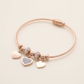 18K Rose Gold Charm Bracelet