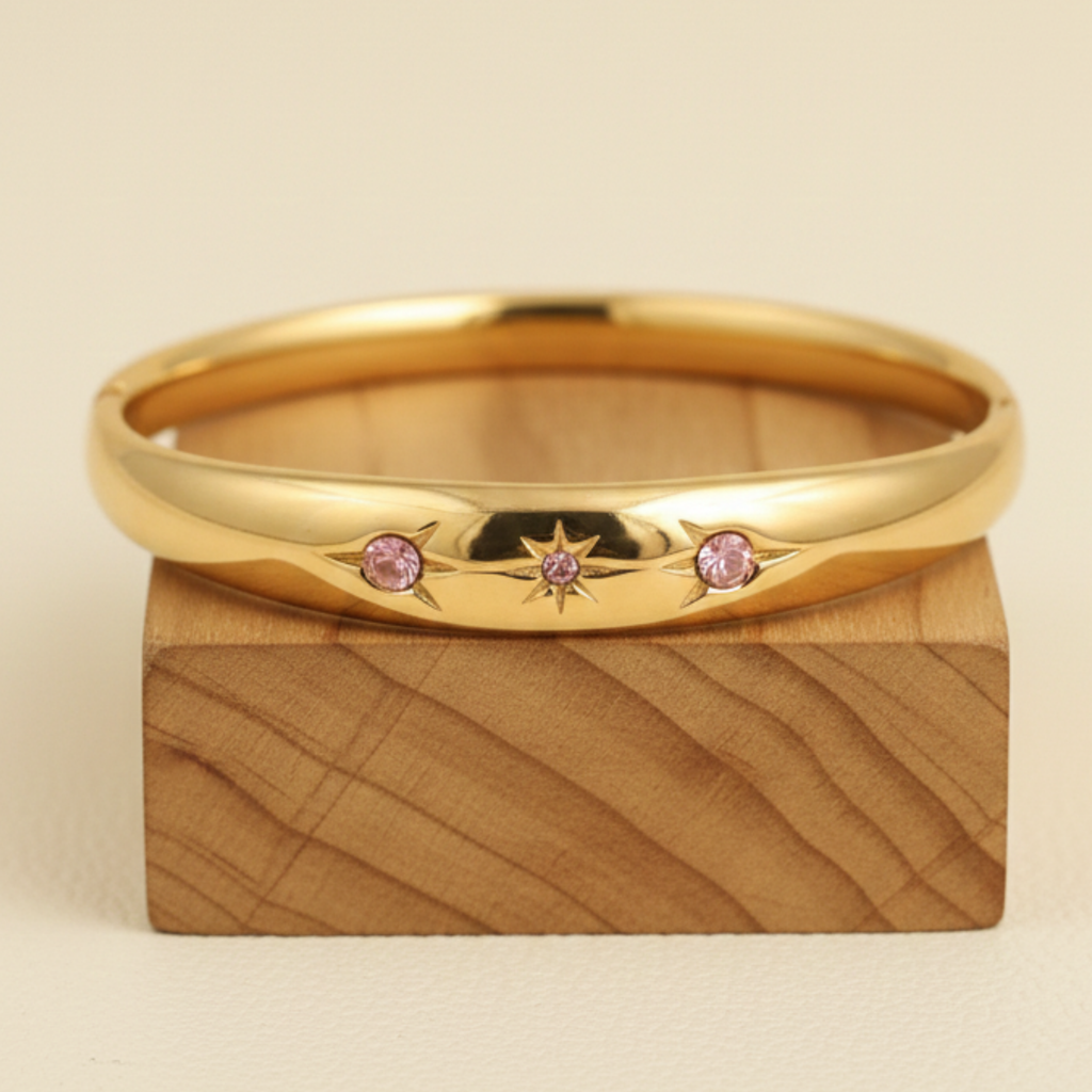 22K Gold Plated SS Bracelet for Women