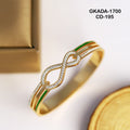 Gold Plated Designer Kada Bracelet