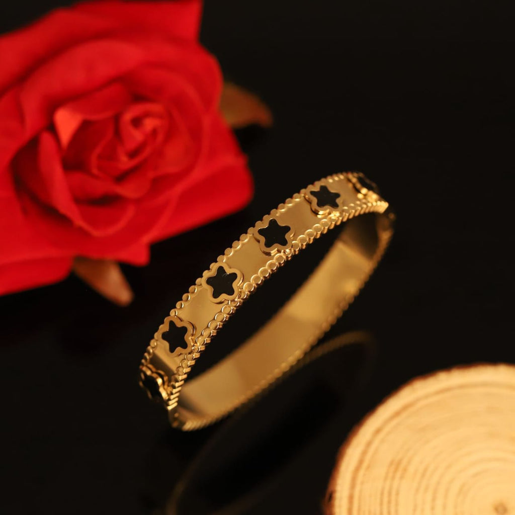 22K Gold Plated SS Adjustable Bracelet for Women
