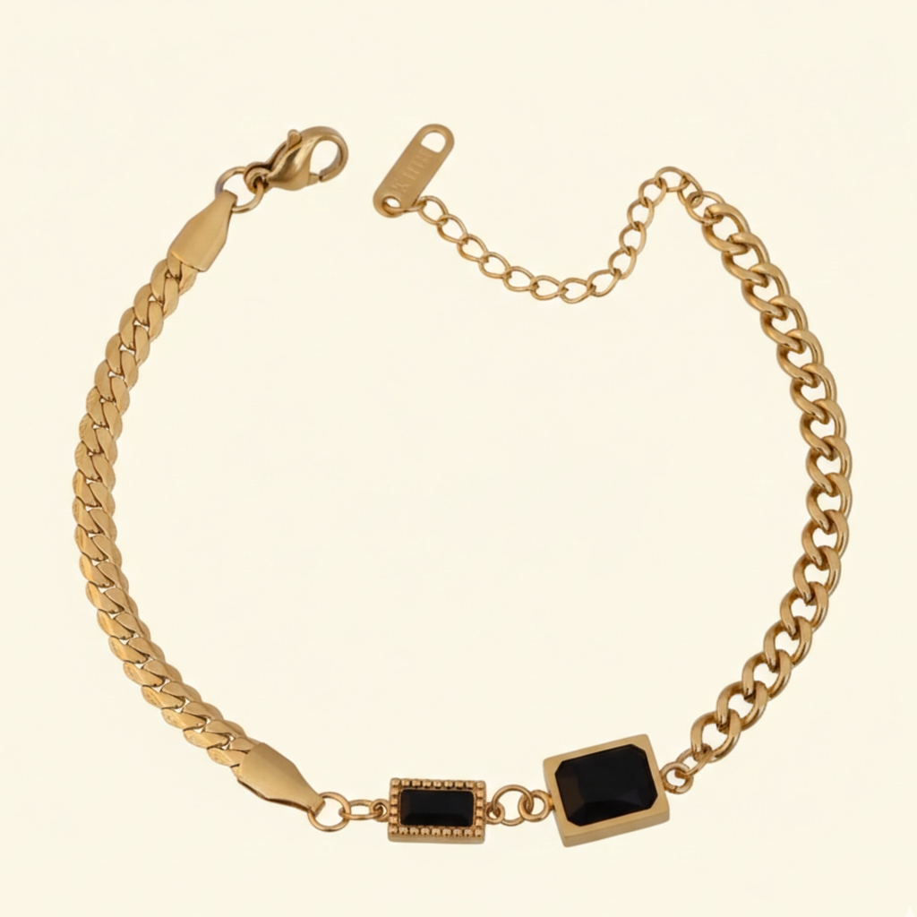 22K Gold Plated Chain Bracelet-Anklet