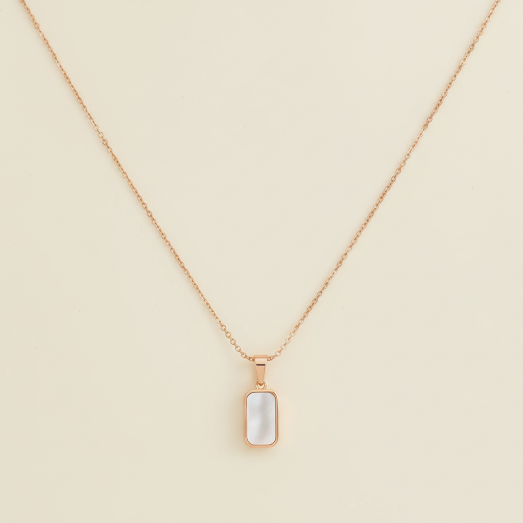 22K Gold Plated Minimal Pendant Necklace