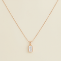22K Gold Plated Minimal Pendant Necklace
