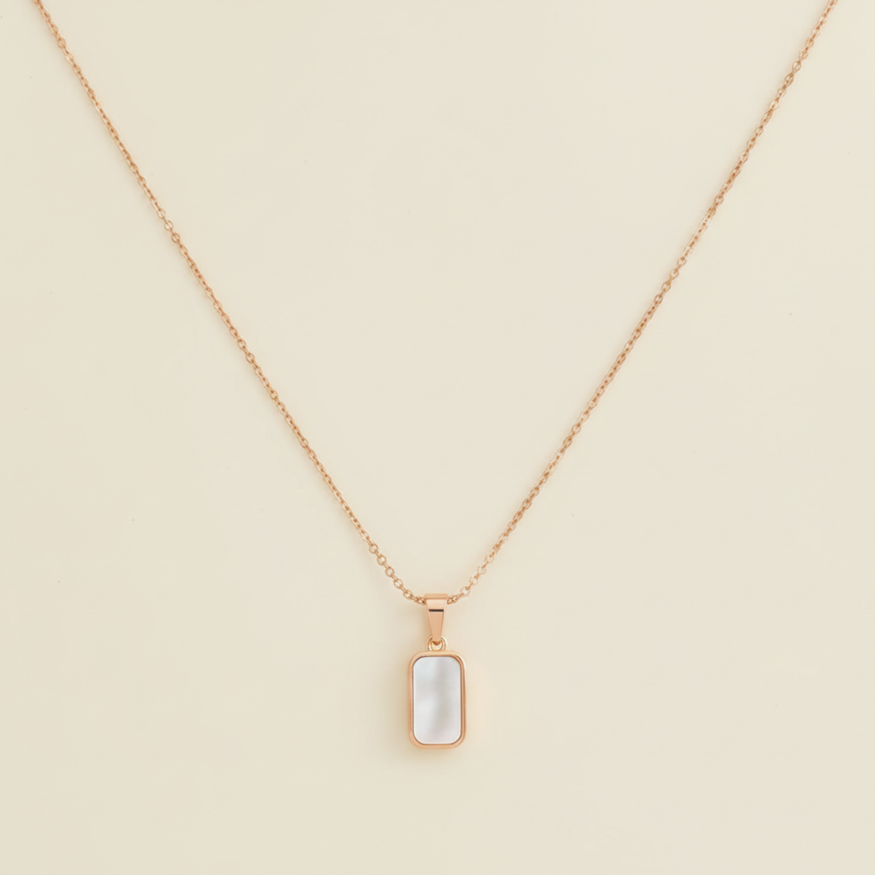 22K Gold Plated Minimal Pendant Necklace